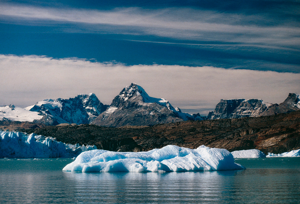 Iceberg and Mountains