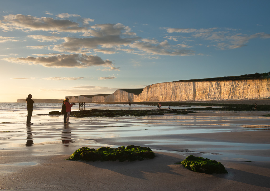 Birling Gap at Sunset 2