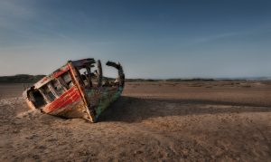 The wreck at Crow Point