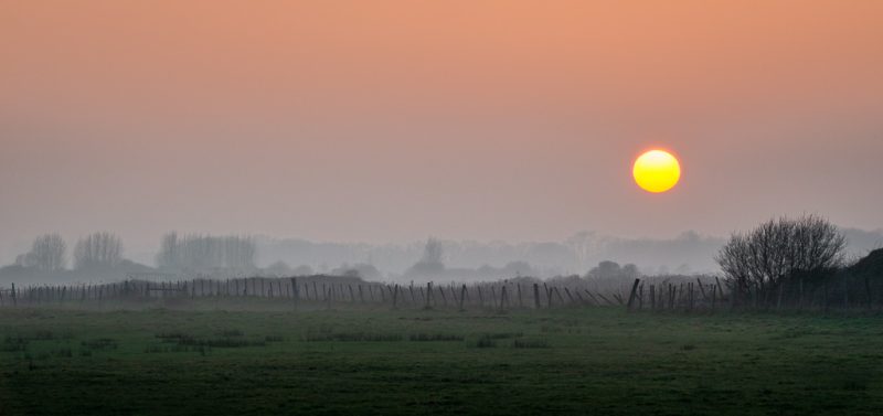 Sunset at Sandwich Bay